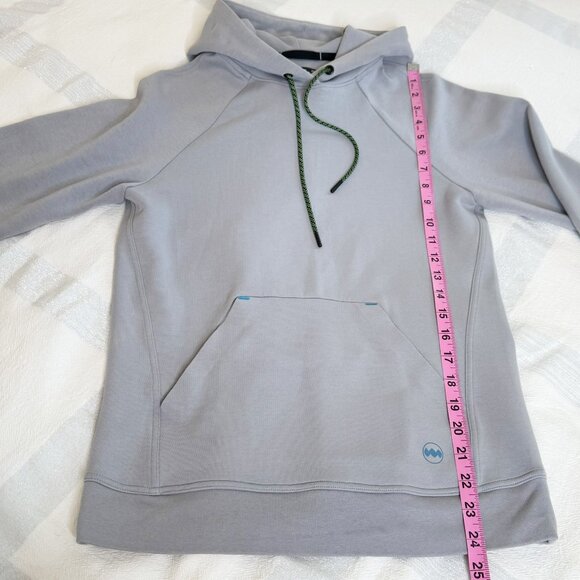 Janji Circuit Knit Hoodie – Gray – Men’s XXS - Picture 8 of 10